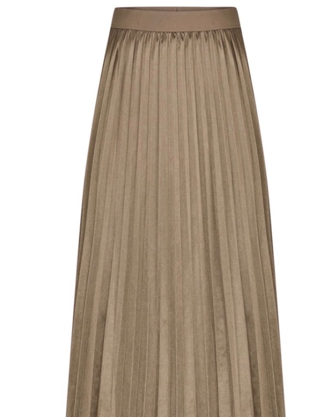 Gold metallic skirt